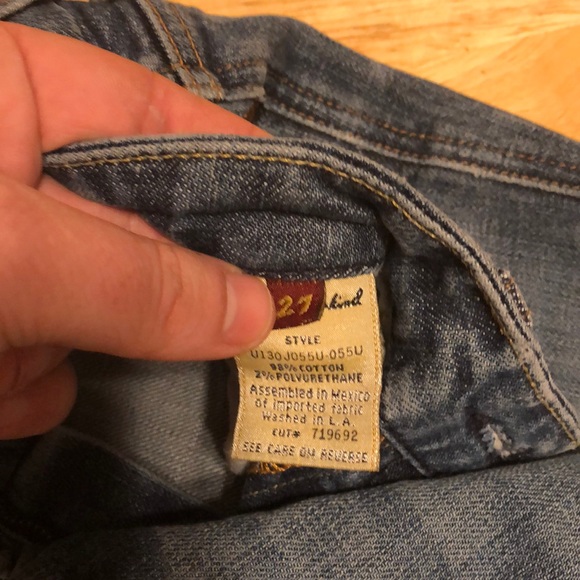Pink A-pocket Seven for All Mankind jeans - Picture 3 of 3